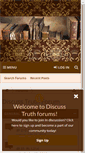 Mobile Screenshot of discusstruth.com